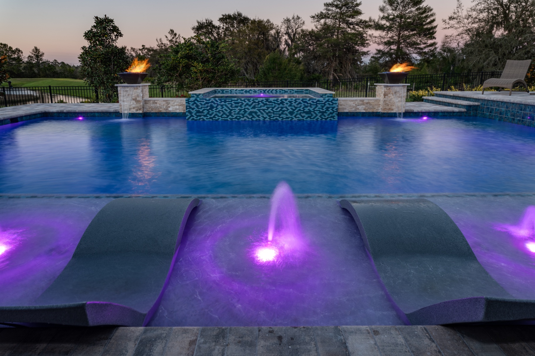 Hawk Oasis — Wahoo Pools custom build 6