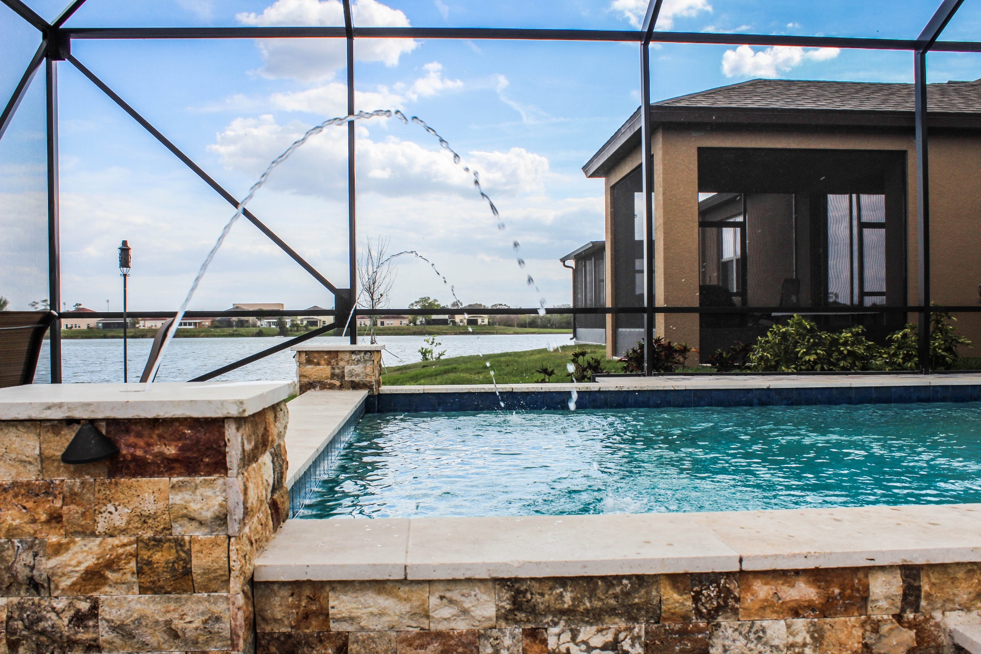 Lakeside Serenity — Wahoo Pools custom build 2