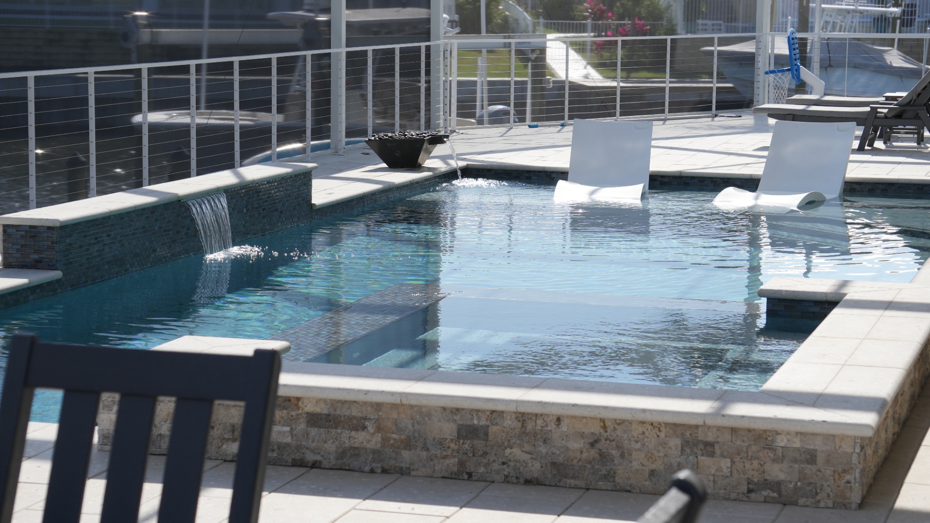 Vera Canal Retreat — Wahoo Pools custom build 9