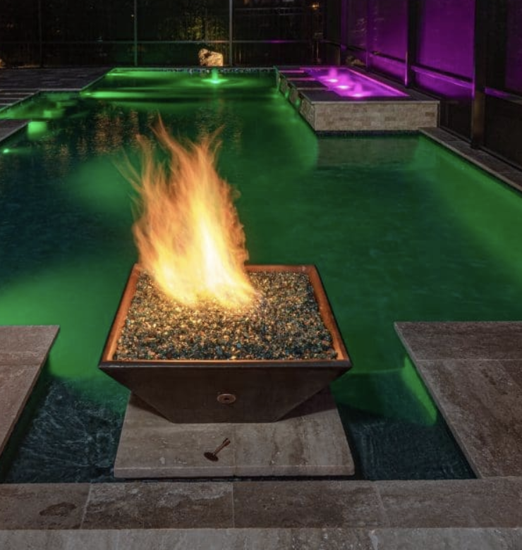 Lighting, Water & Fire Features